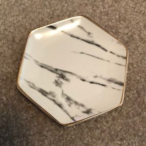 Small porcelain jewelry tray, new in box